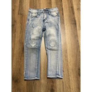 Blue Cult Jeans, Girl's Size 4, Blue, Denim, Straight Leg, Medium Wash, toddler